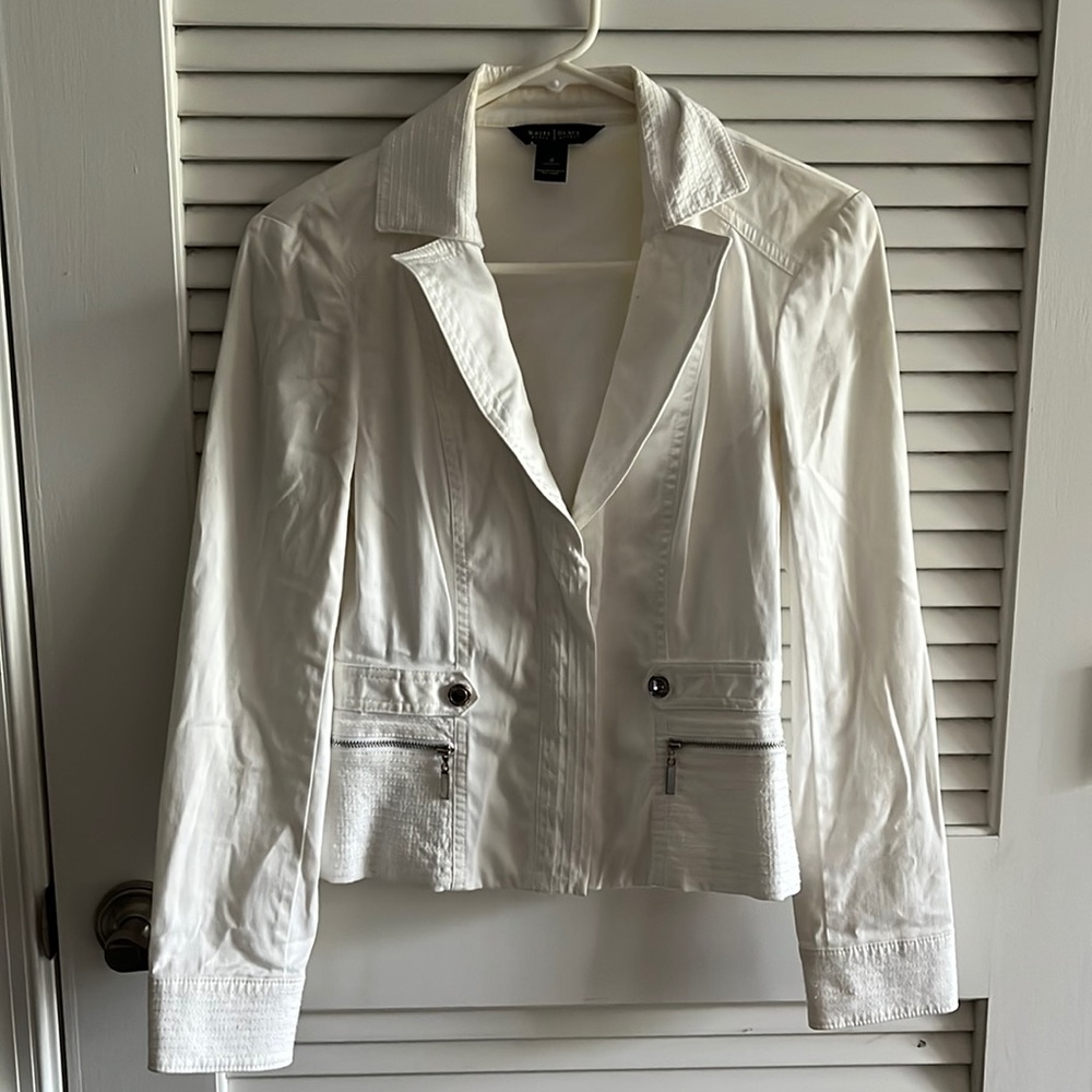 White House Black Market Jacket White